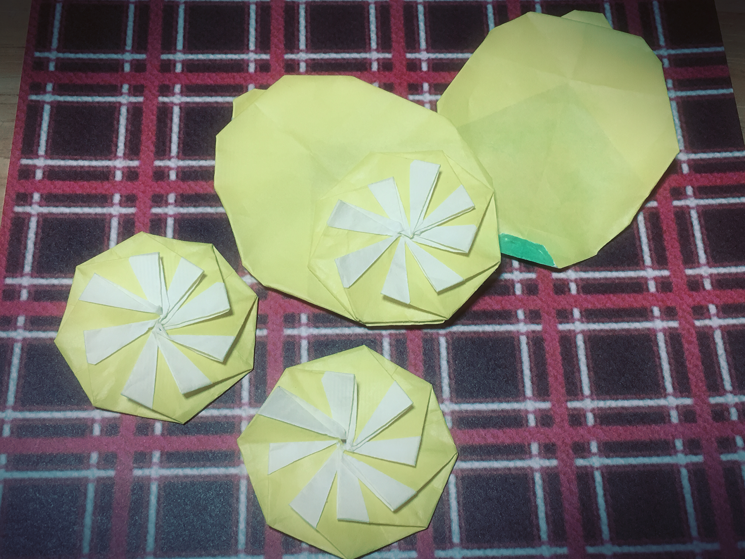 最新 折り紙 レモン 立体 無料の折り紙画像